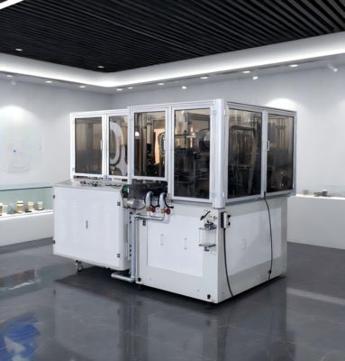 Austomatic Paper Cup Machine Disposable Ice Cream / Tea Automatic Paper Cup Machine 380V / 220V